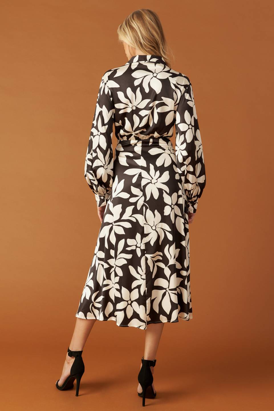 AFTER HOURS WOVEN MIDI DRESS Flying Tomato