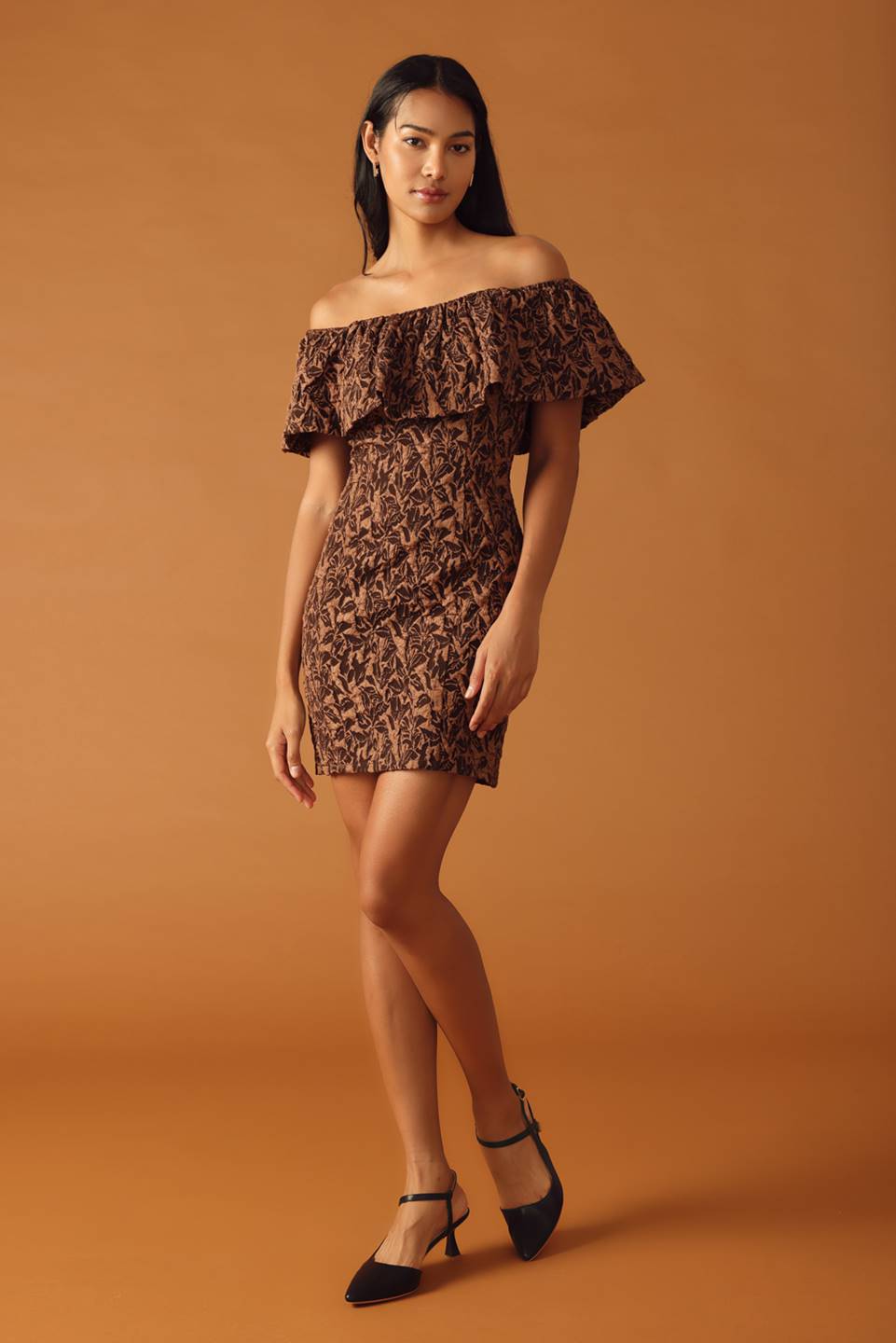 WHEREVER YOU MAY GO WOVEN MINI DRESS Flying Tomato