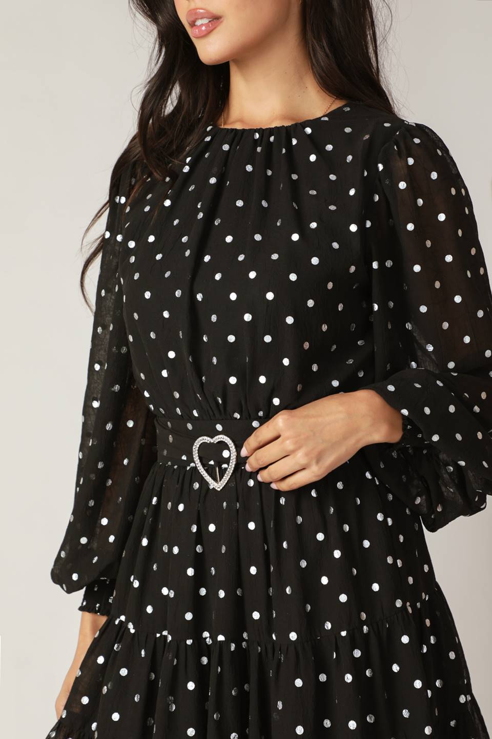 DANCING IN THE RAIN WOVEN MINI DRESS Flying Tomato