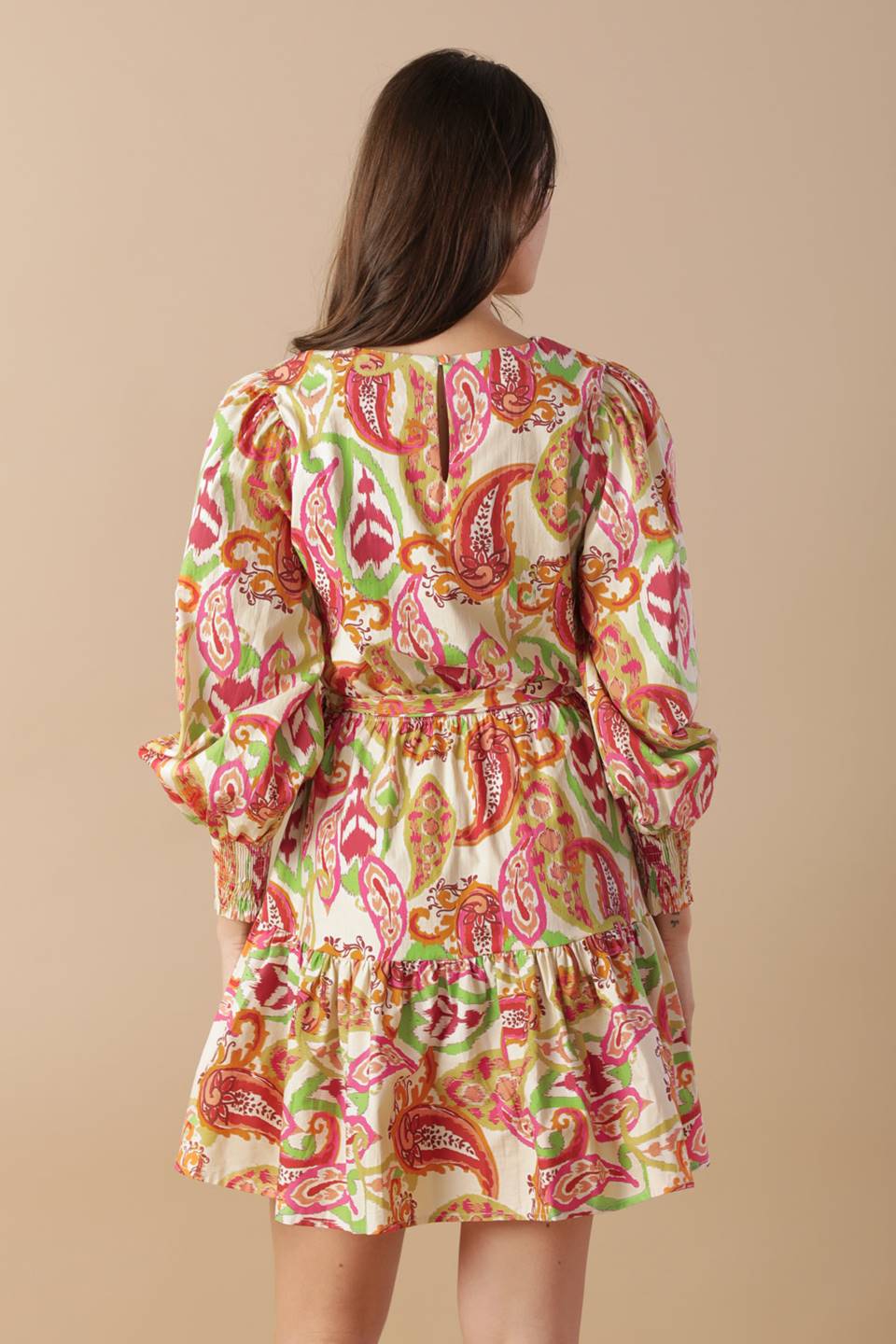 DREAM WEAVER WOVEN MINI DRESS Flying Tomato