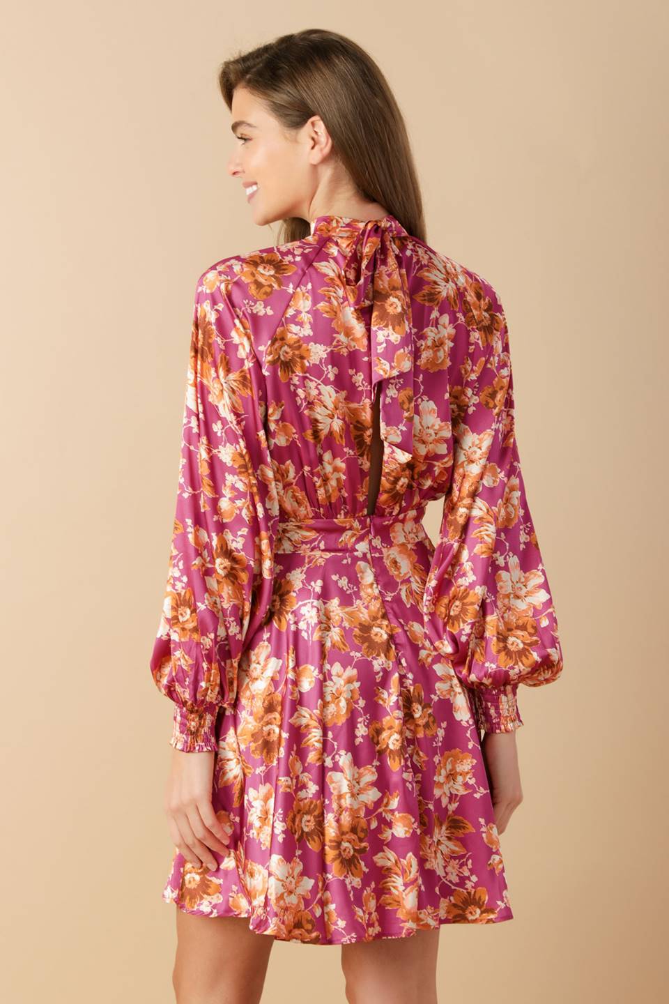 LUXE LEGACY WOVEN MINI DRESS Flying Tomato