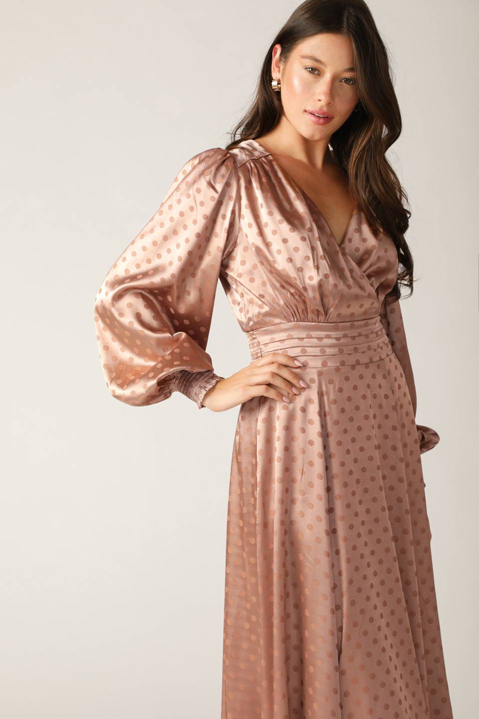 MOMENTS OF CLARITY WOVEN MIDI DRESS Flying Tomato