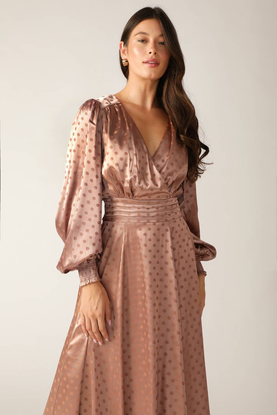 MOMENTS OF CLARITY WOVEN MIDI DRESS Flying Tomato