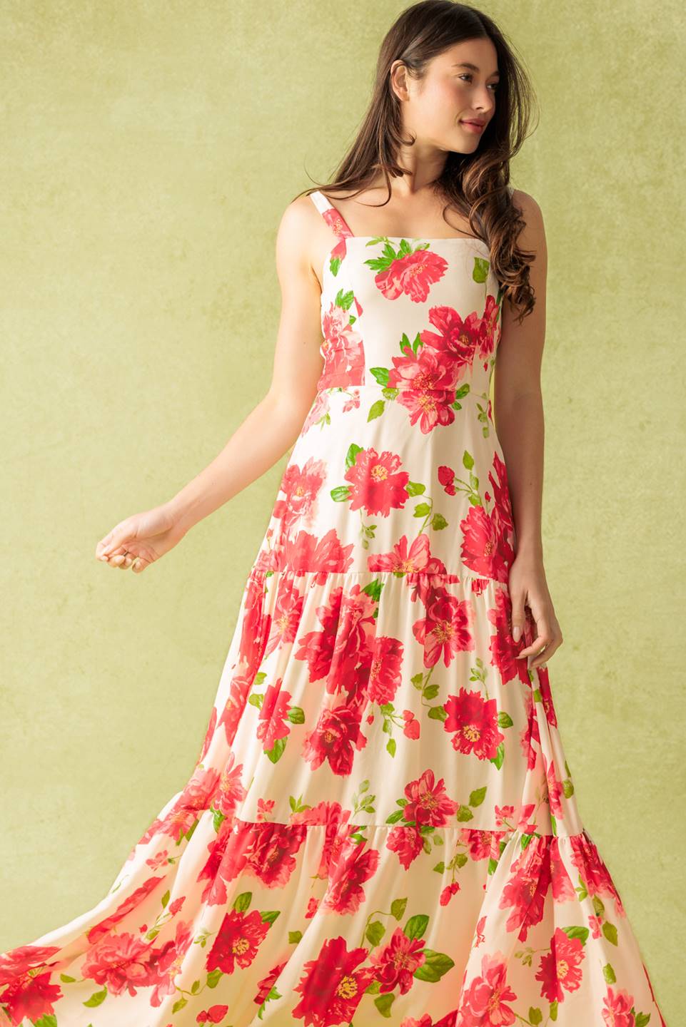 LOST IN THE DETAILS WOVEN MAXI DRESS Flying Tomato