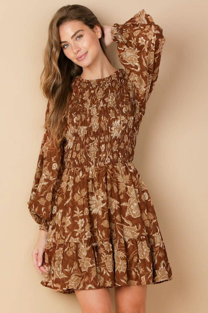 Charming Nostalgia Woven Mini Dress