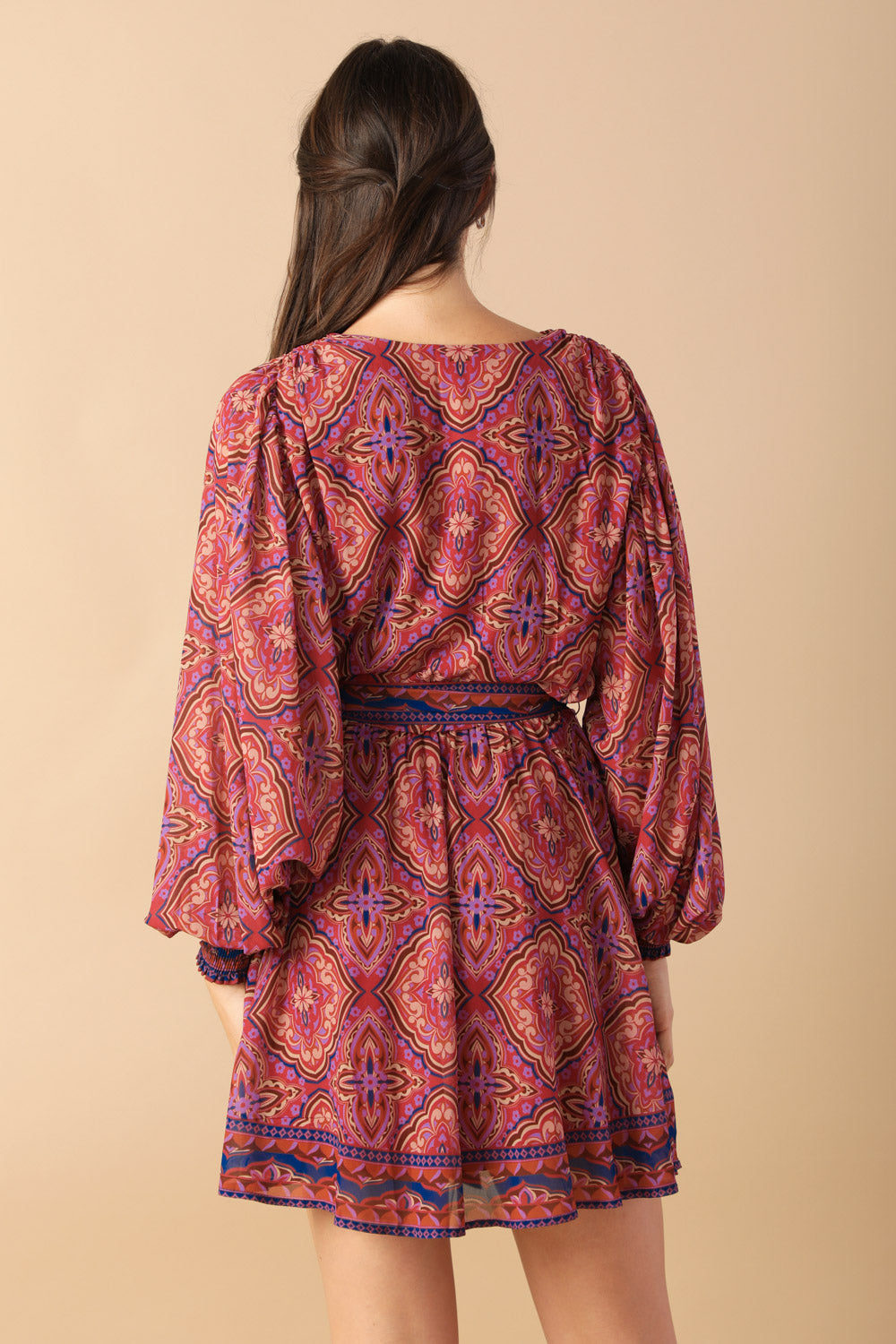 BE BETTER WOVEN MINI DRESS Flying Tomato