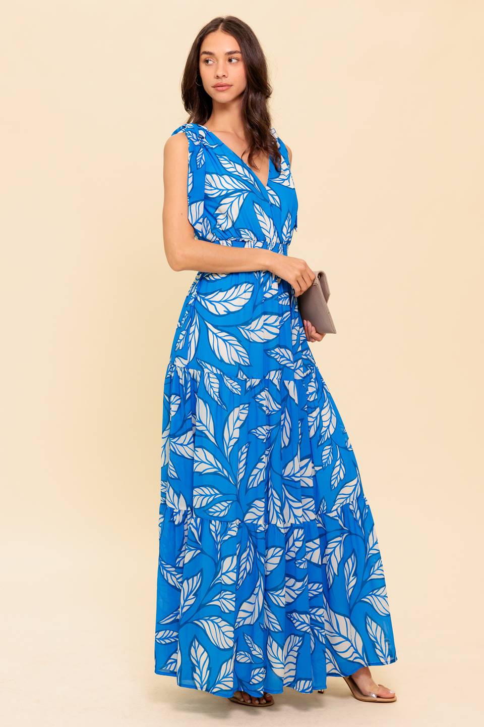 MAKING PROMISES WOVEN MAXI DRESS Flying Tomato
