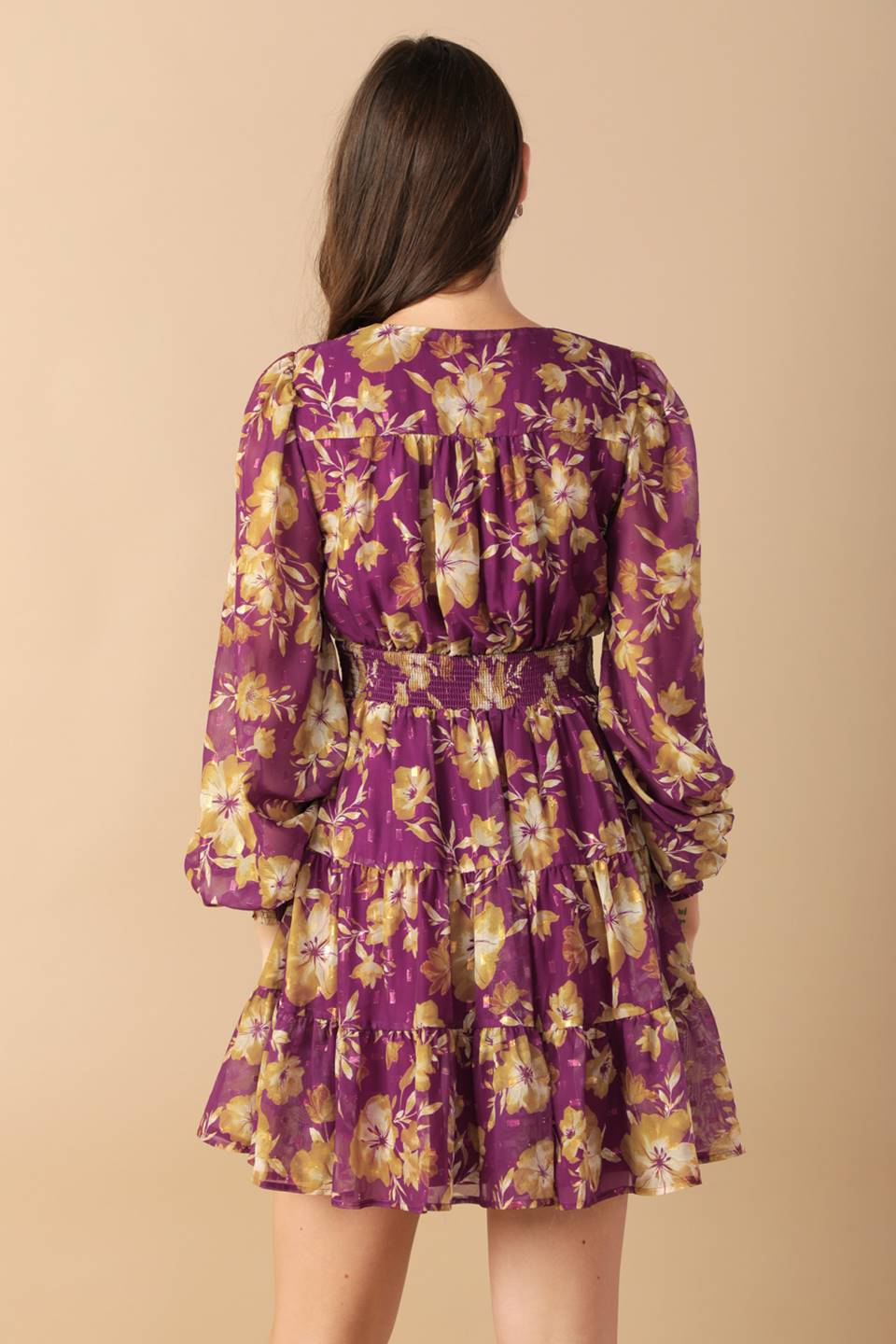 EFFORTLESS SELECTION WOVEN MINI DRESS Flying Tomato