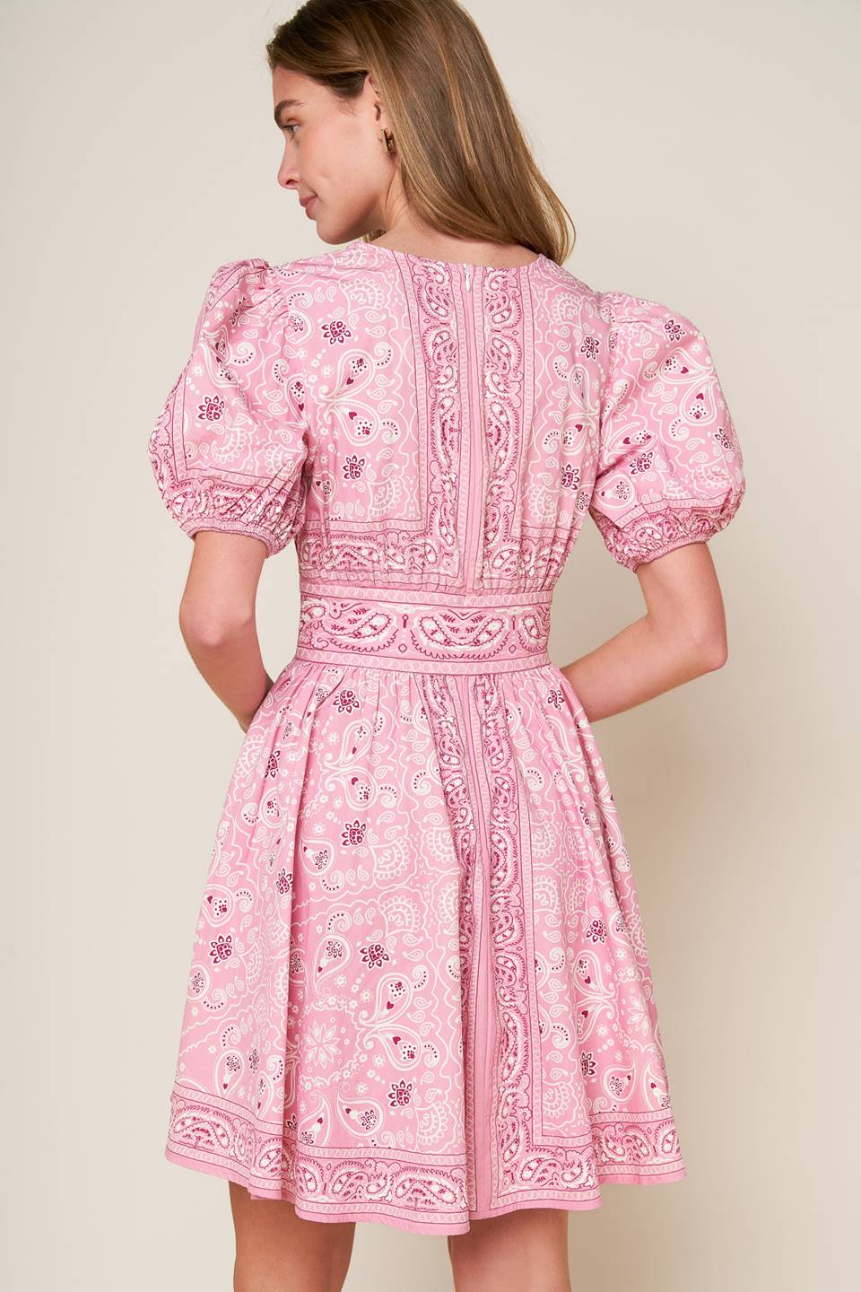 EXCEPTIONALLY PRISTINE WOVEN MINI DRESS Flying Tomato