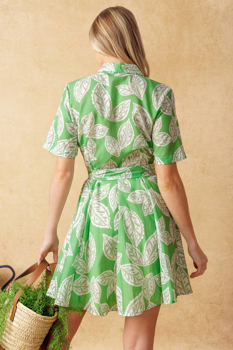 MYSTERIES OF THE NIGHT WOVEN MINI DRESS Flying Tomato