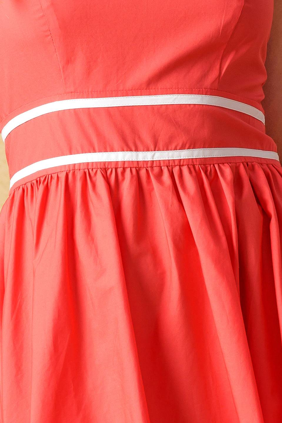 RAISING THE BAR WOVEN MIDI DRESS Flying Tomato