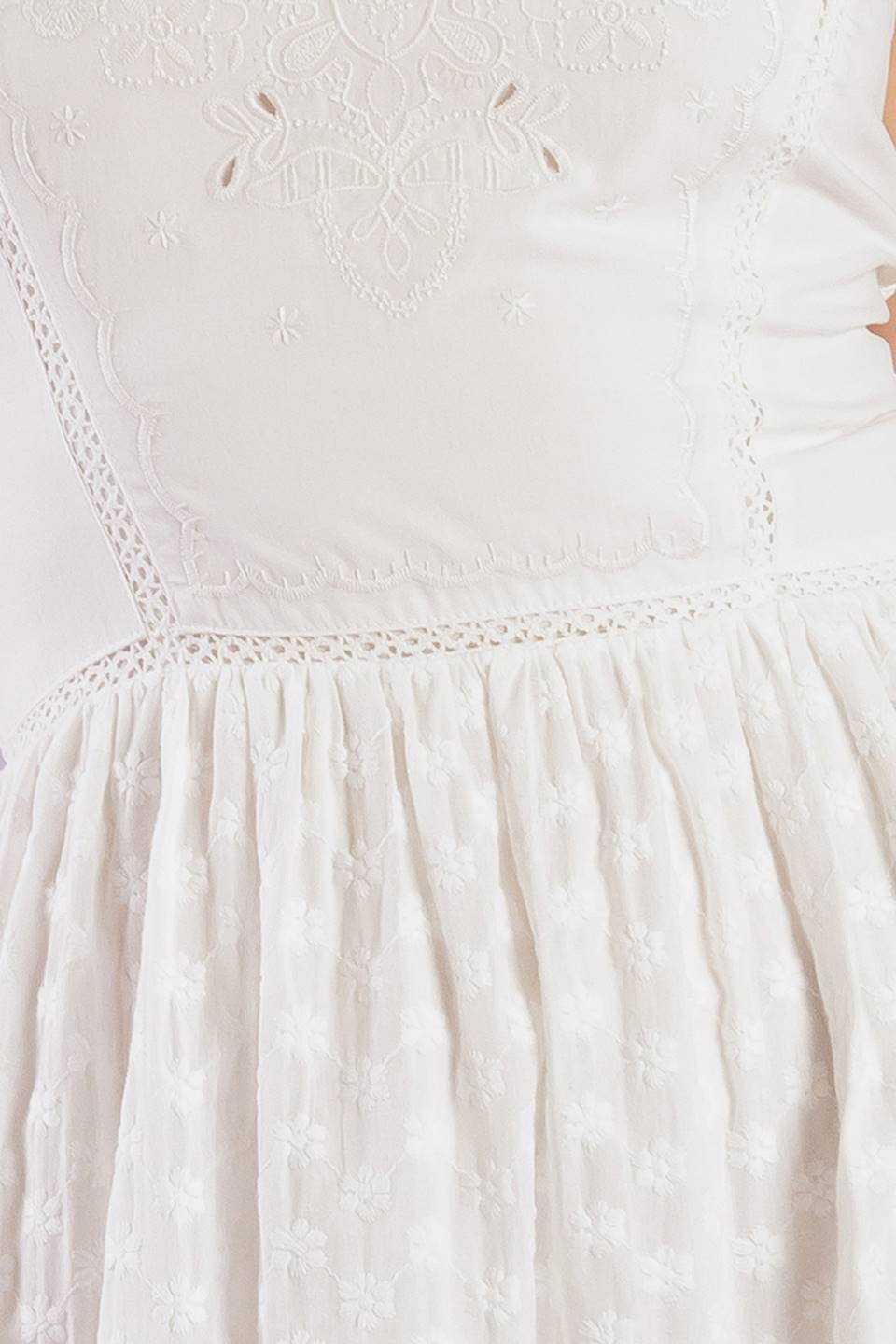 ENCHANTING MOMENTS WOVEN MIDI DRESS Flying Tomato