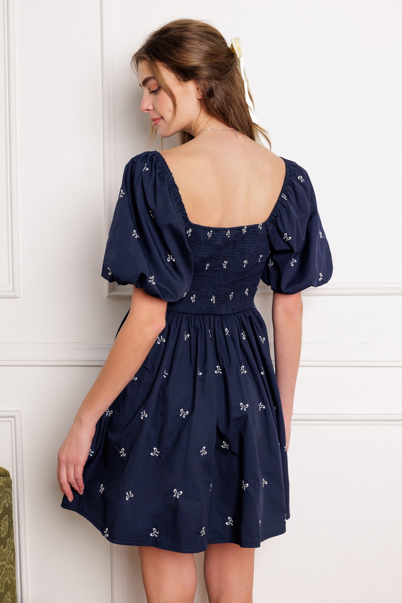 WALK IT OUT WOVEN MINI DRESS Flying Tomato