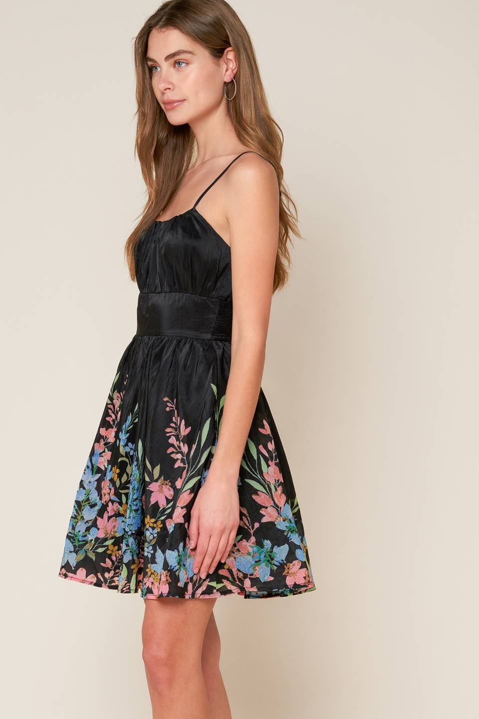 WITH THE TIDE WOVEN MINI DRESS Flying Tomato