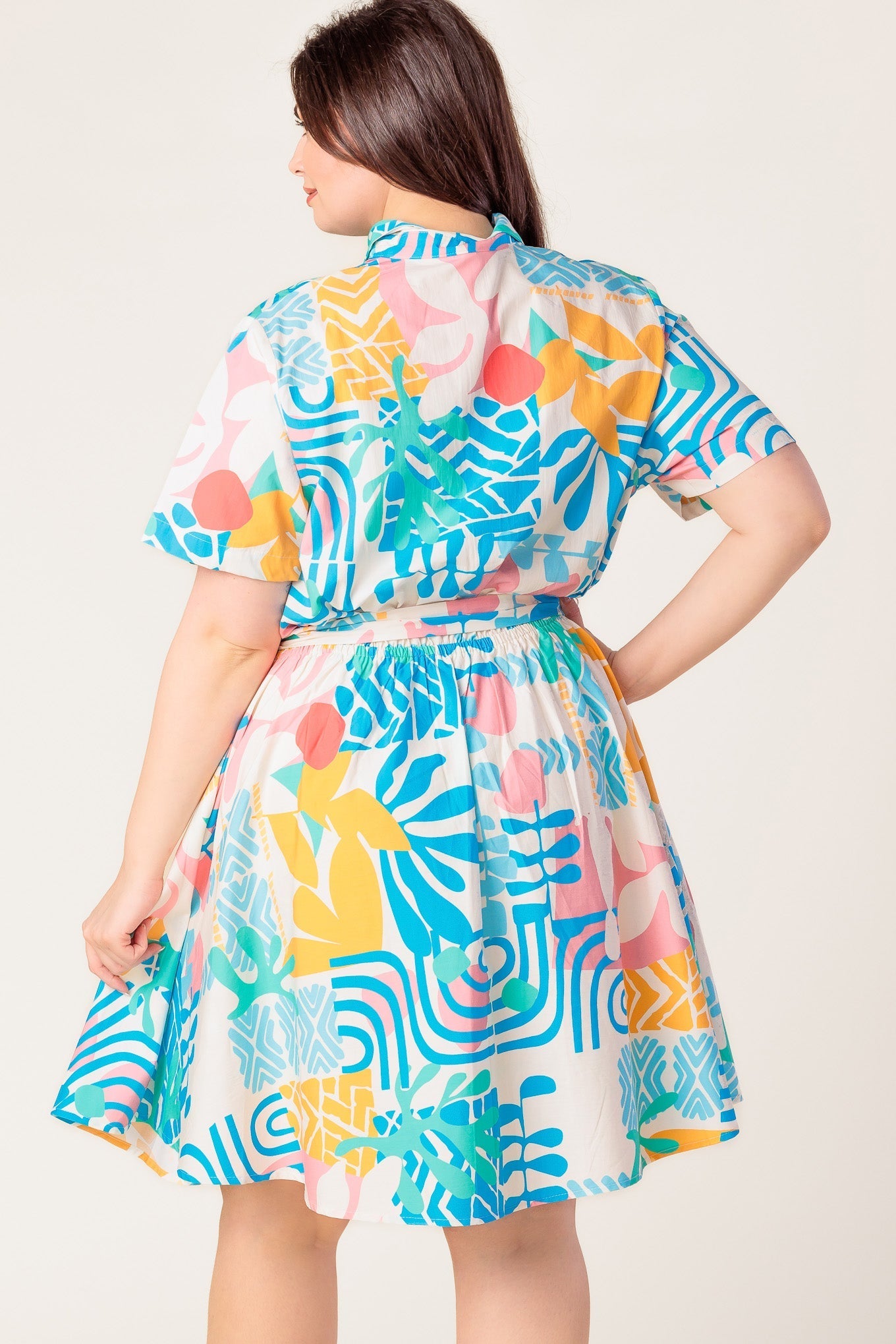 GARDEN SOCIAL WOVEN MINI DRESS Flying Tomato