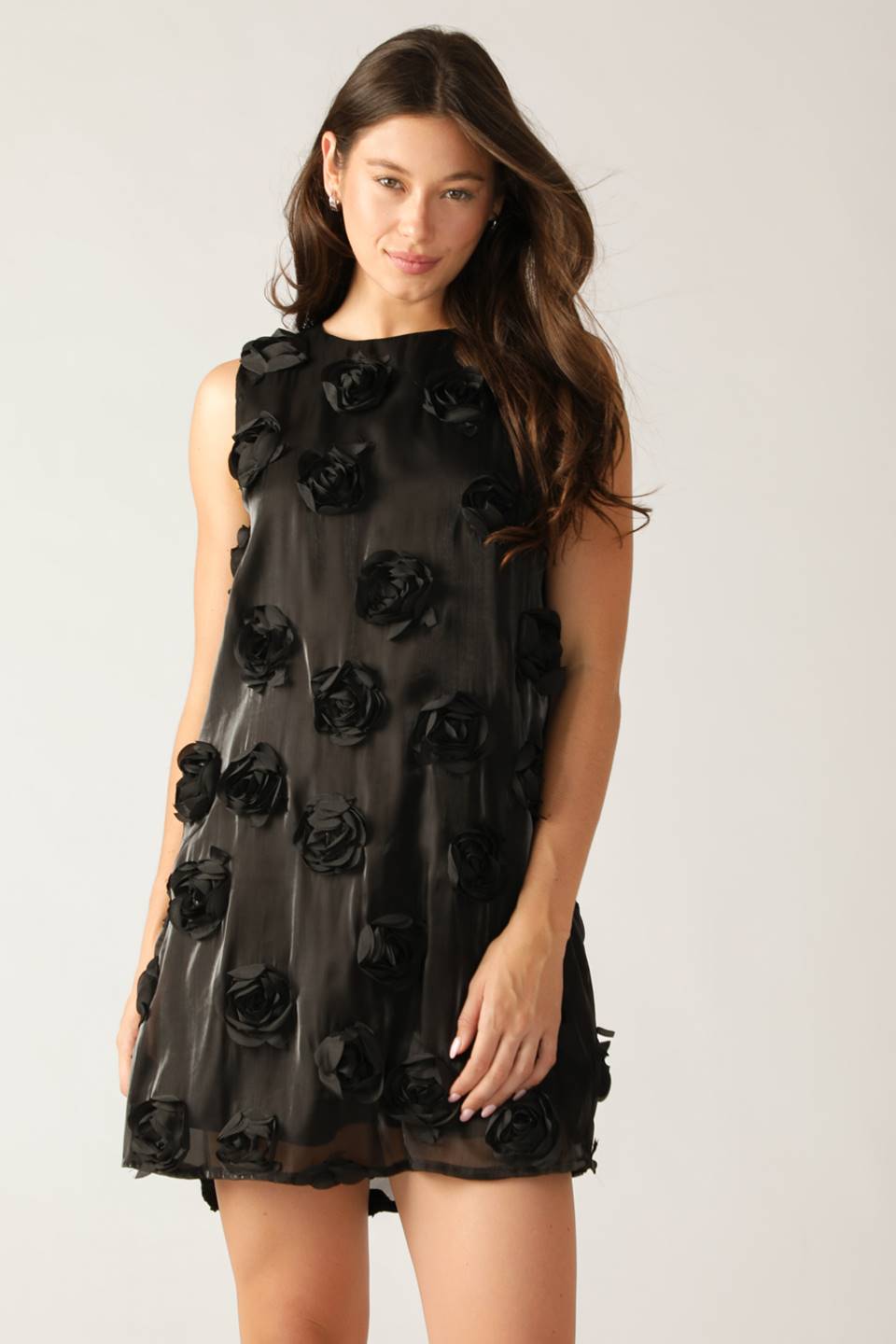 RADIANT SPIRIT WOVEN MINI DRESS Flying Tomato