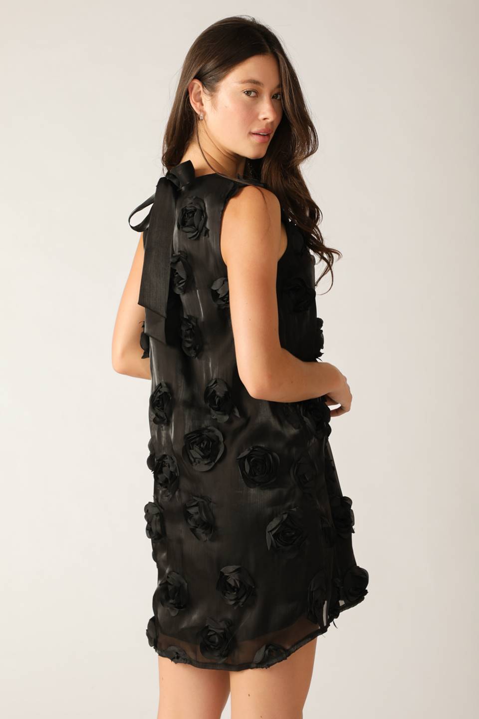 RADIANT SPIRIT WOVEN MINI DRESS Flying Tomato