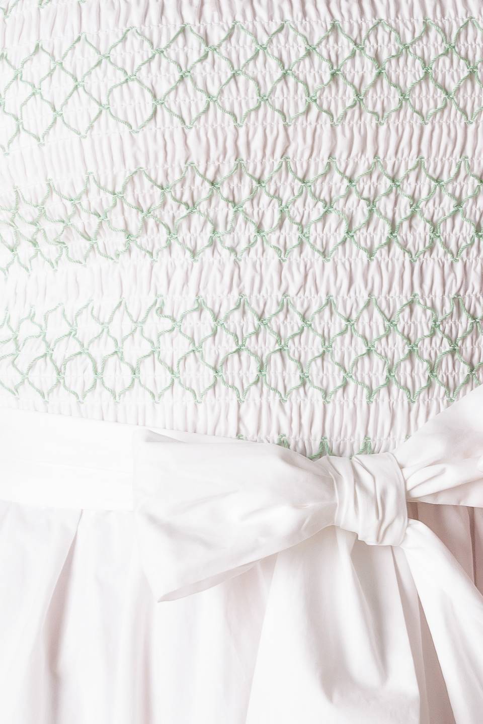 ROMINA BRODERIE WOVEN MIDI DRESS Flying Tomato