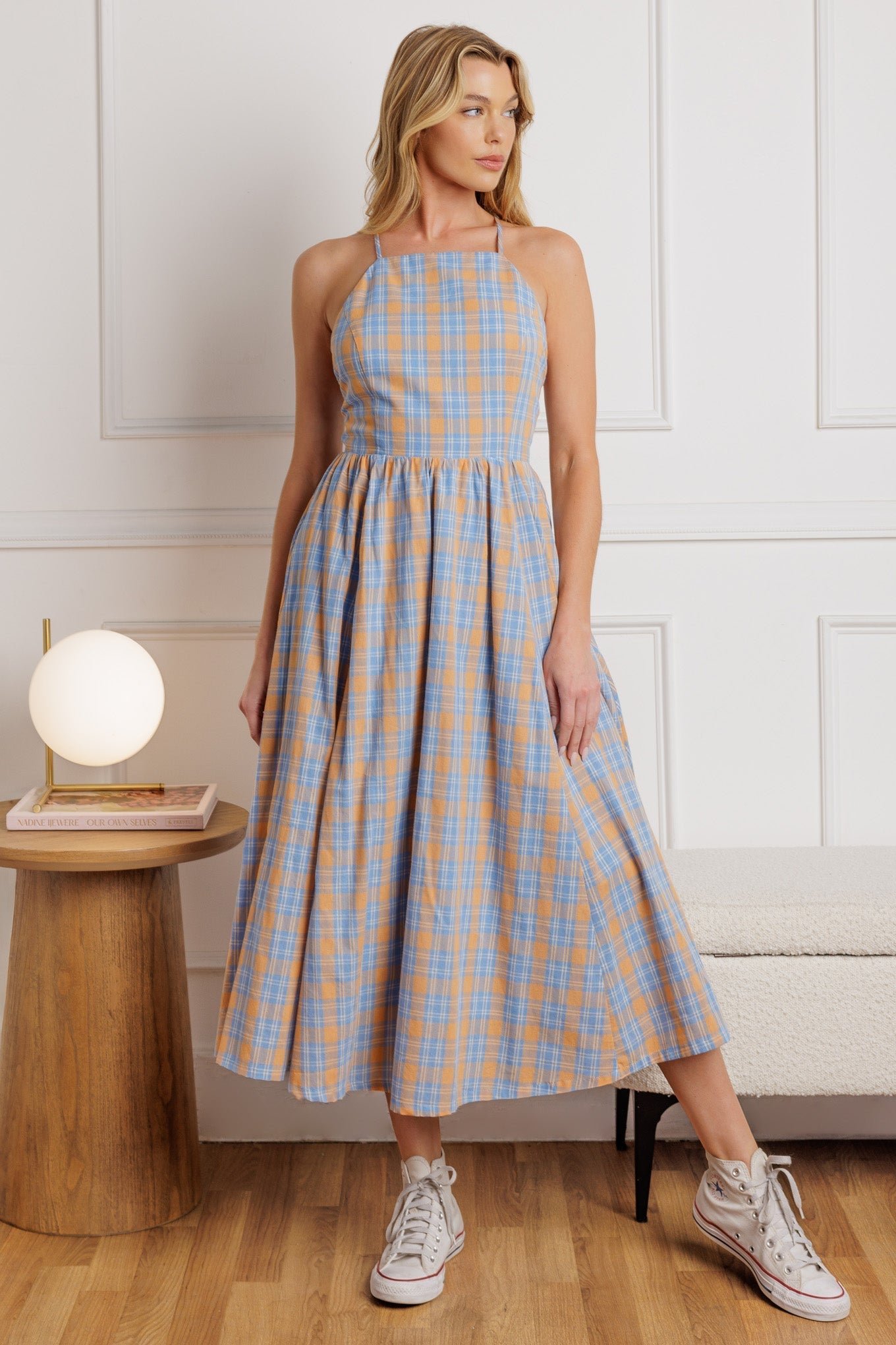 SWEET AS BERRIES WOVEN MIDI DRESS Flying Tomato