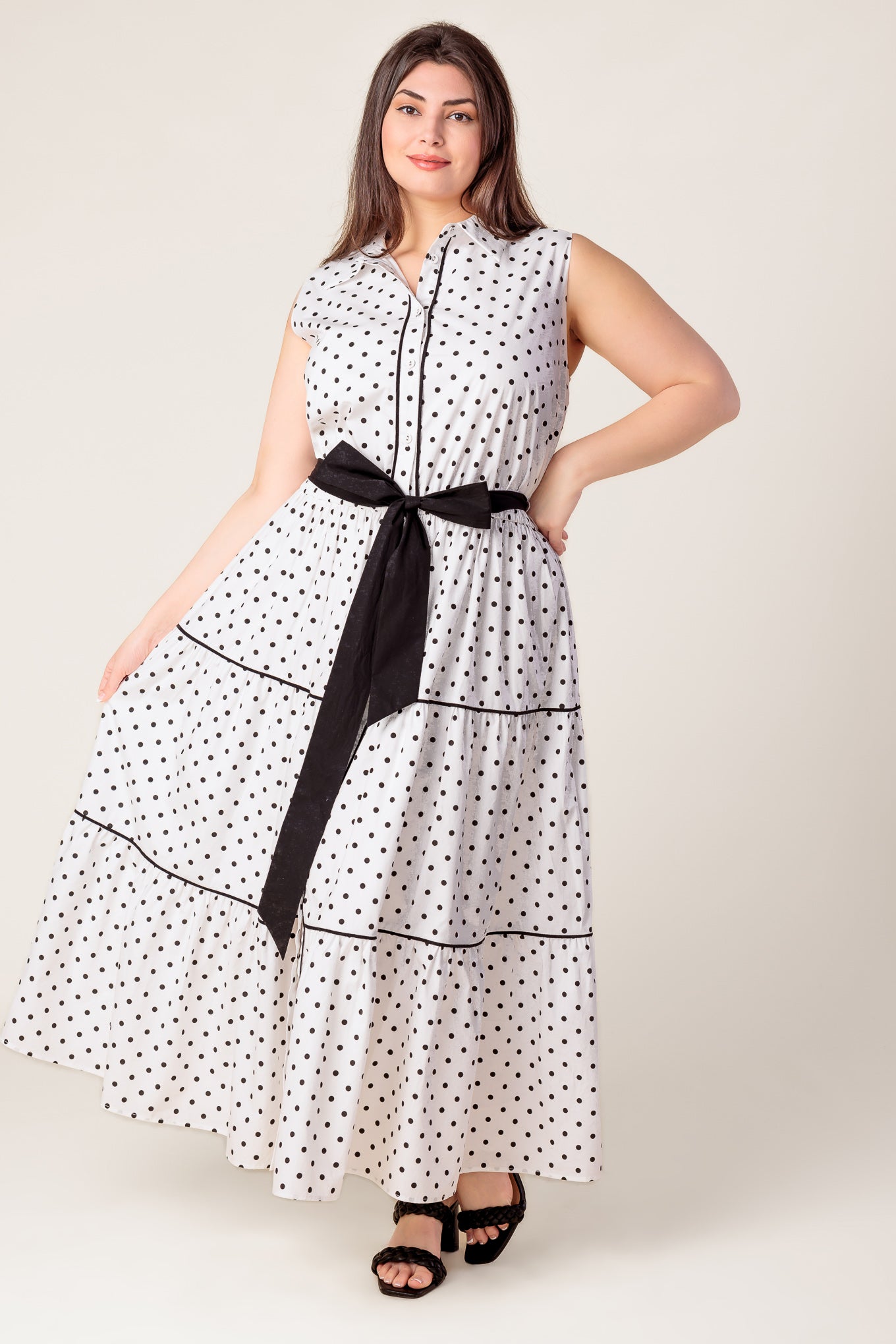 OUT OF REACH WOVEN MIDI DRESS Flying Tomato