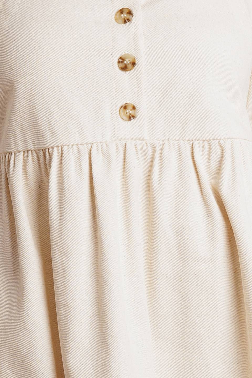 FOR THE DAY WOVEN TWILL MINI DRESS Flying Tomato