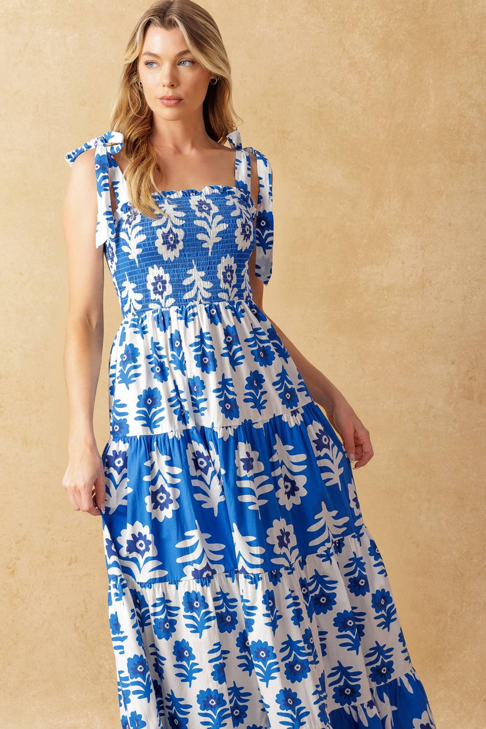 GLAMOUR IN MOTION WOVEN MAXI DRESS Flying Tomato