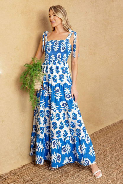 ELEGANT EFFORTLESS WOVEN MAXI DRESS