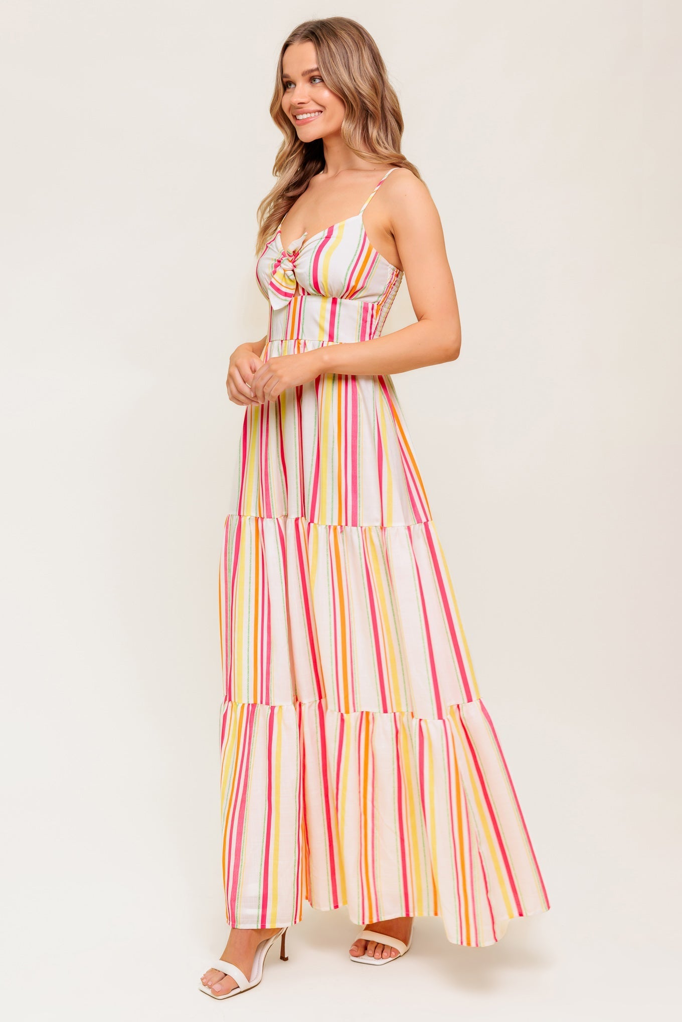 SEE THE GOOD WOVEN MAXI DRESS Flying Tomato