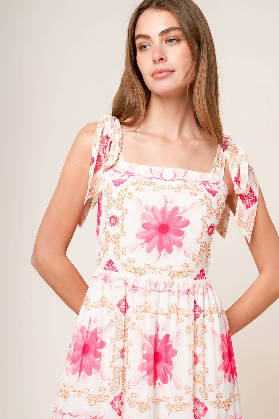 MY DEBUT WOVEN MAXI DRESS Flying Tomato