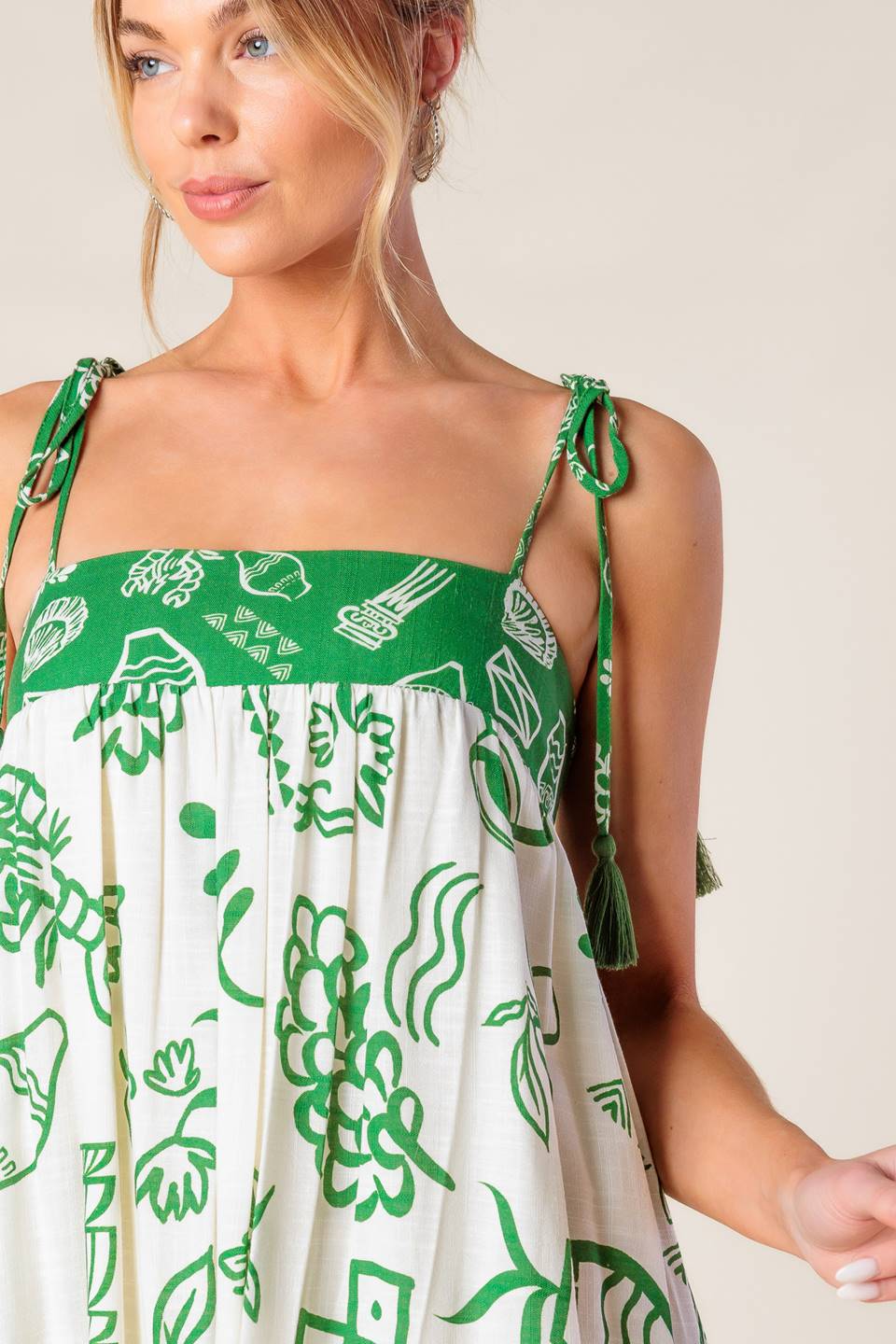 EVERYDAY BLISS WOVEN MAXI DRESS Flying Tomato