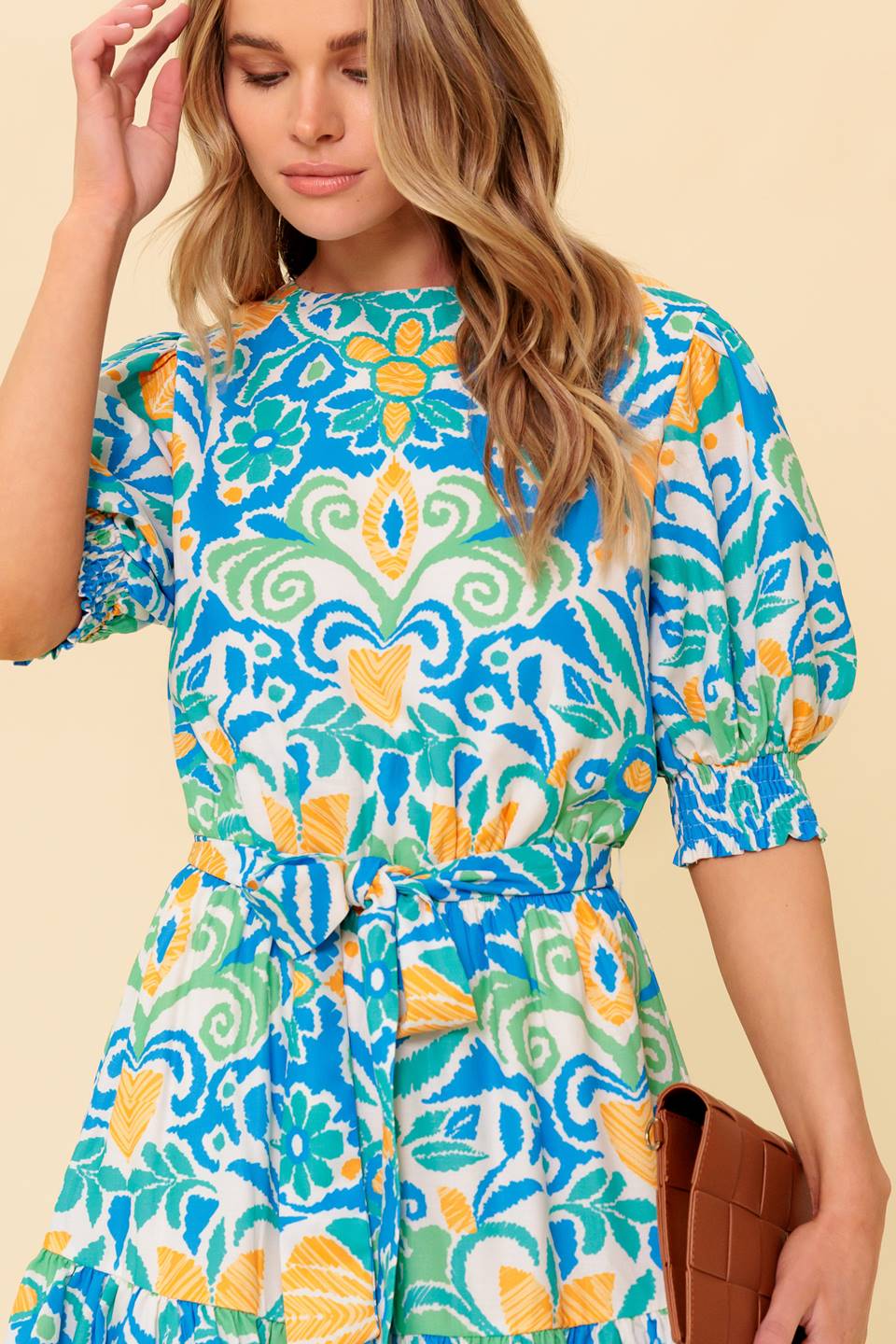 LOVE IN YOUR EYES WOVEN MNI DRESS Flying Tomato