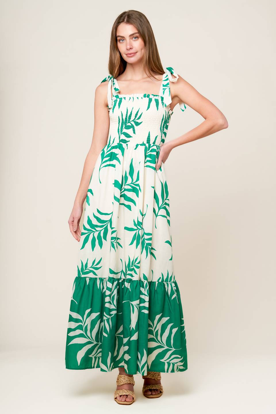 DREAM WITH ME WOVEN MAXI DRESS for Effortless Style