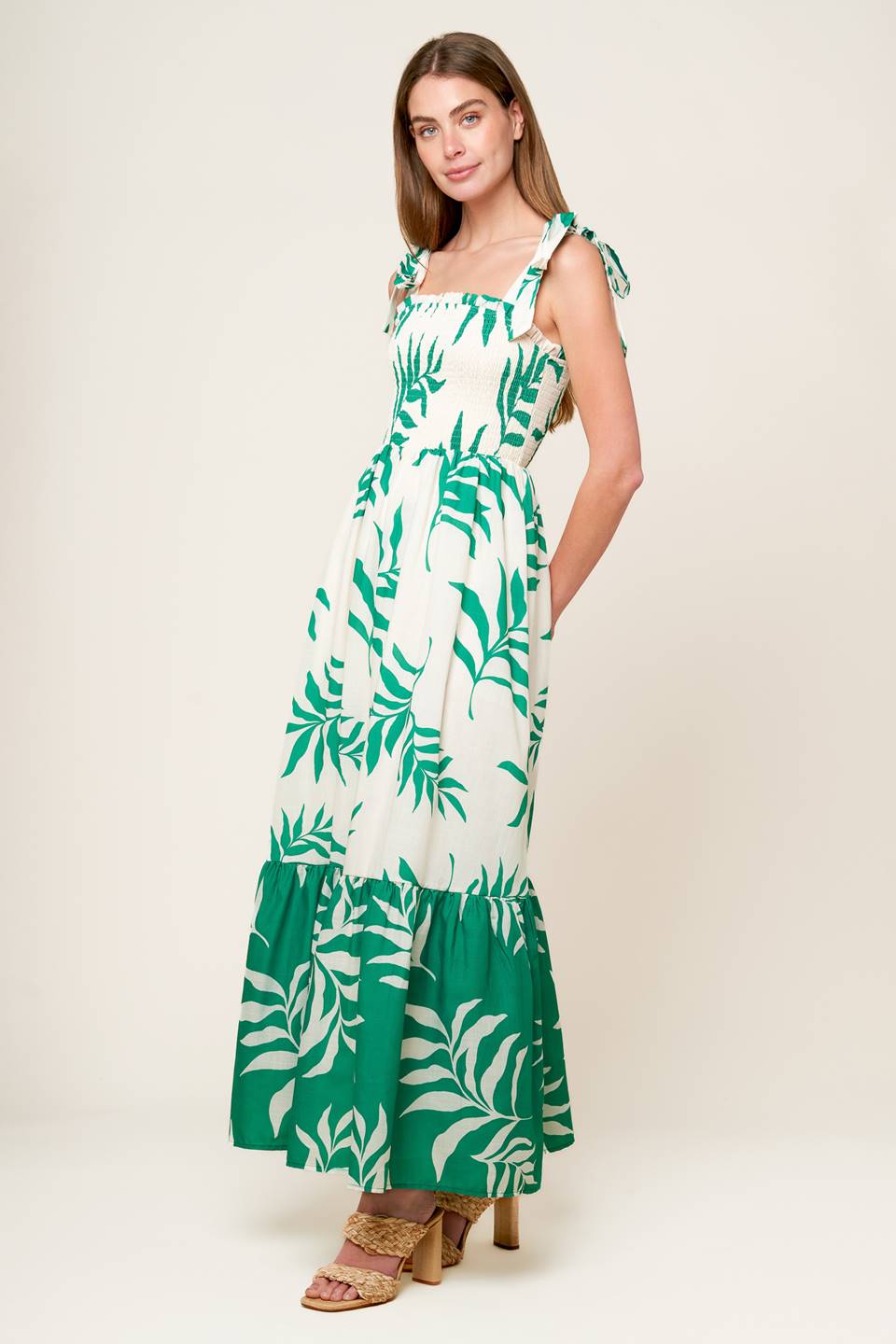 DREAM WITH ME WOVEN MAXI DRESS Flying Tomato
