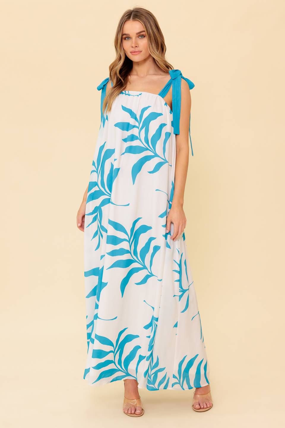AMALFI COAST WOVEN MAXI DRESS Flying Tomato