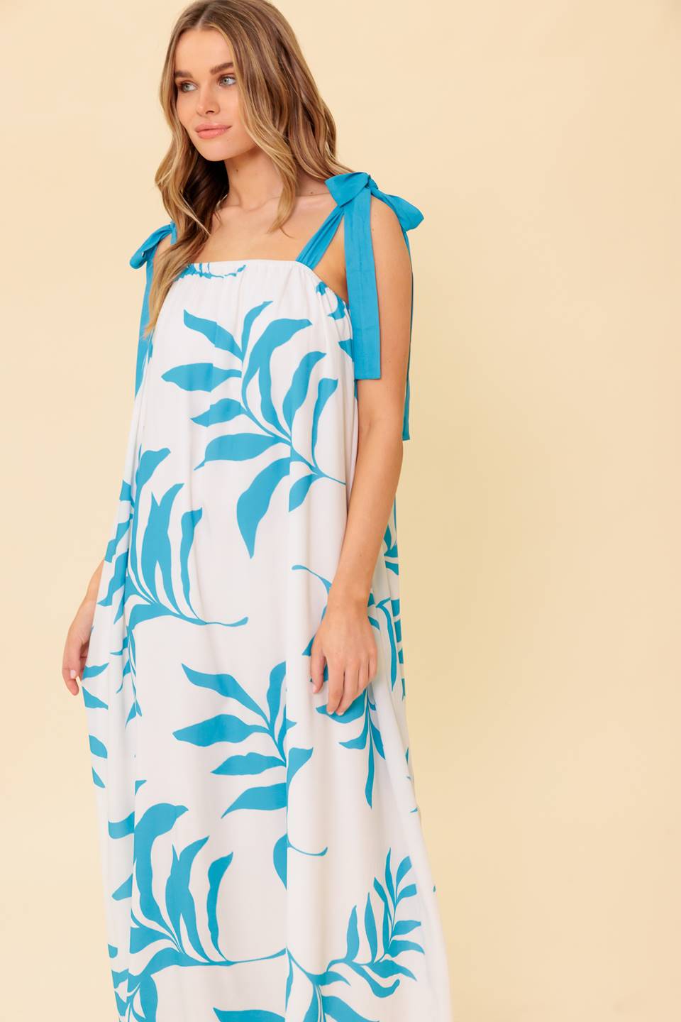 AMALFI COAST WOVEN MAXI DRESS Flying Tomato