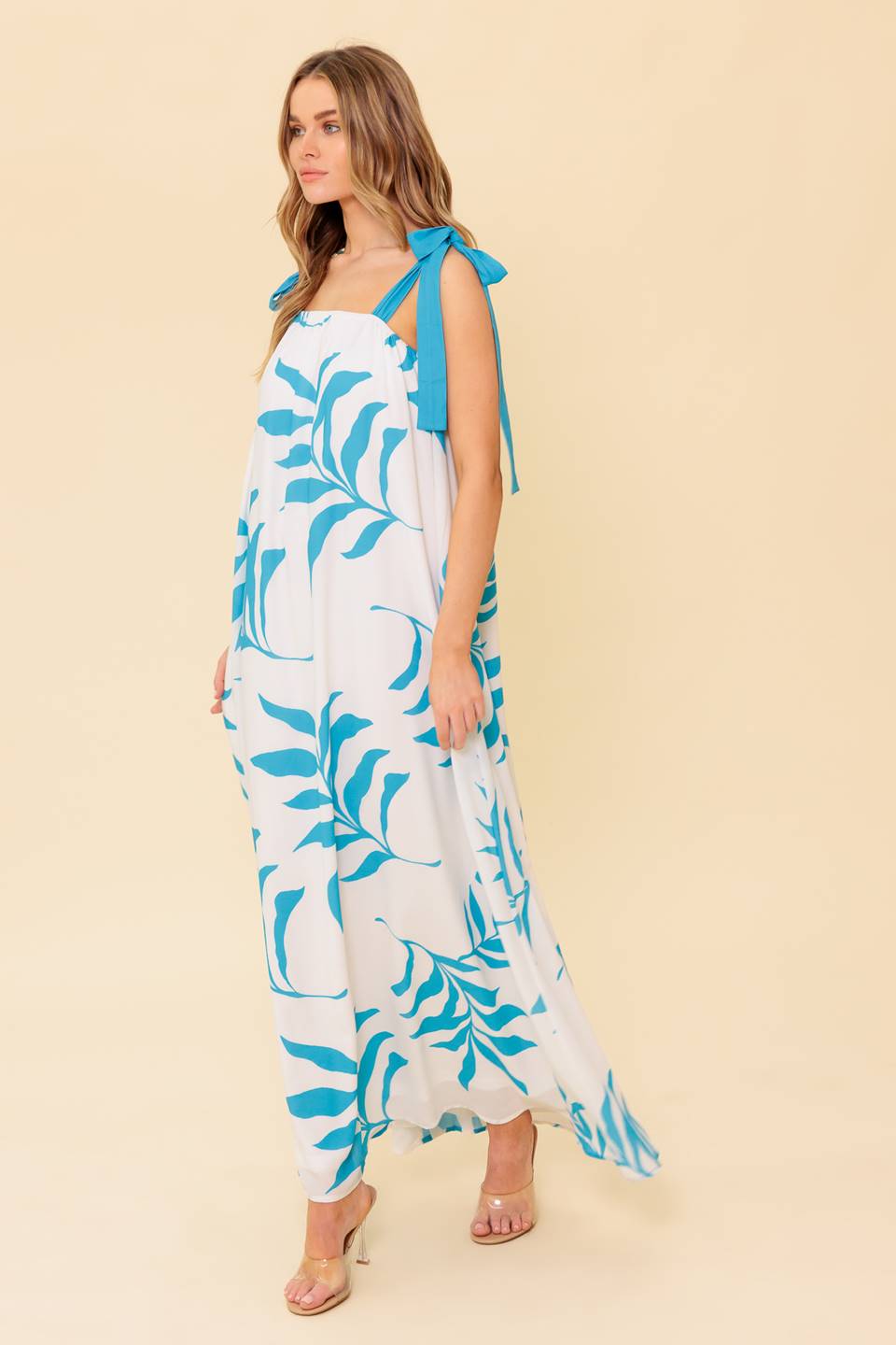 AMALFI COAST WOVEN MAXI DRESS Flying Tomato