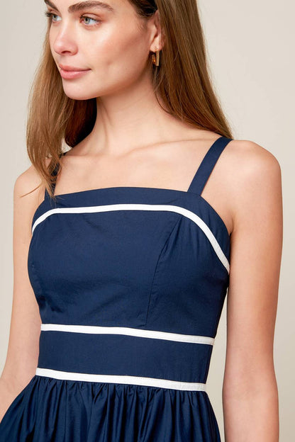 Bunches Of Love Woven Midi Dress For Effortless Style