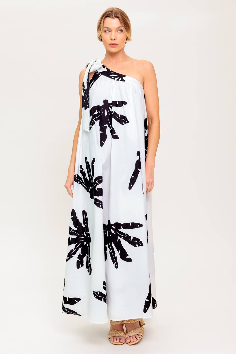 SUNSET SERENADE WOVEN MAXI DRESS Flying Tomato