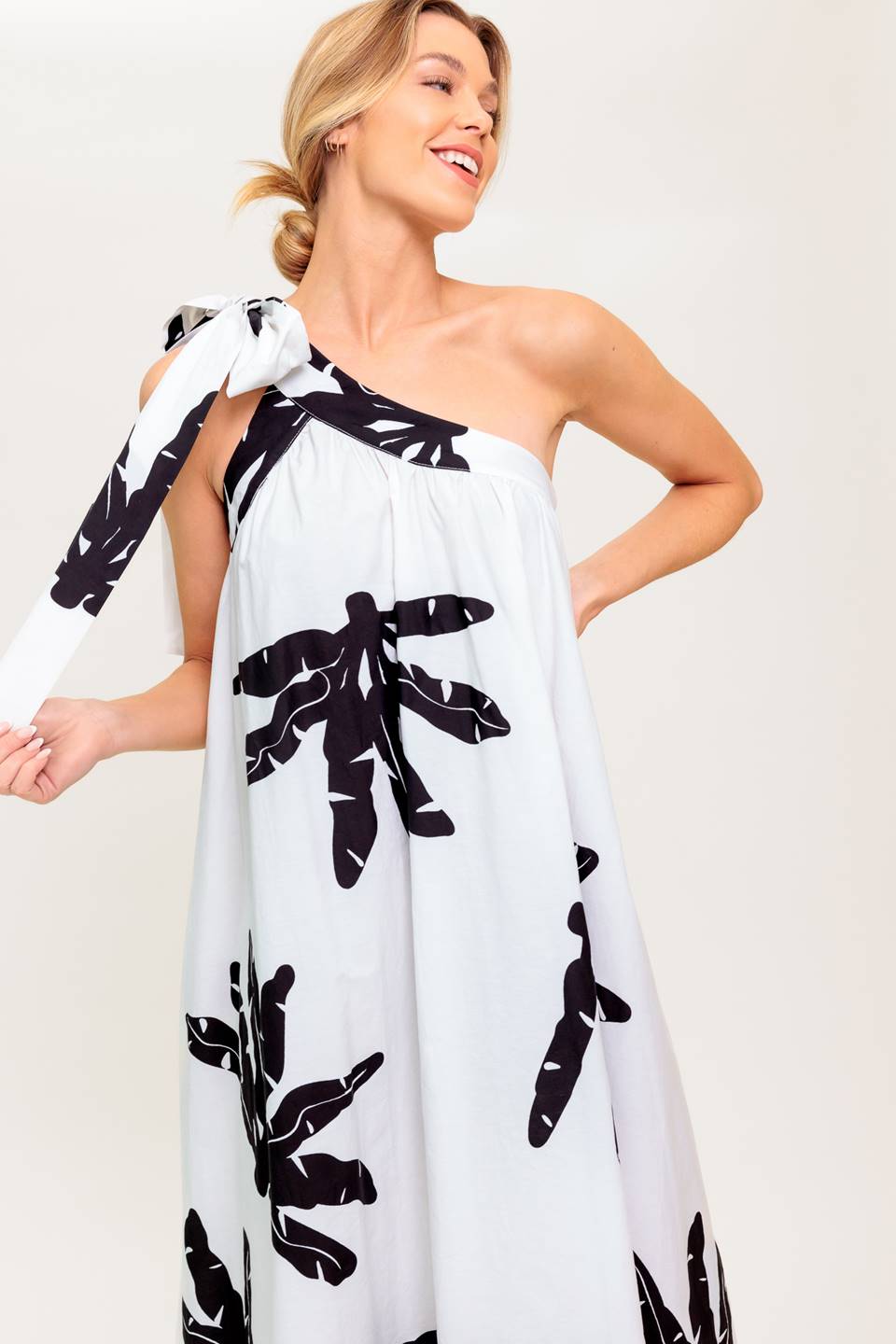 SUNSET SERENADE WOVEN MAXI DRESS Flying Tomato