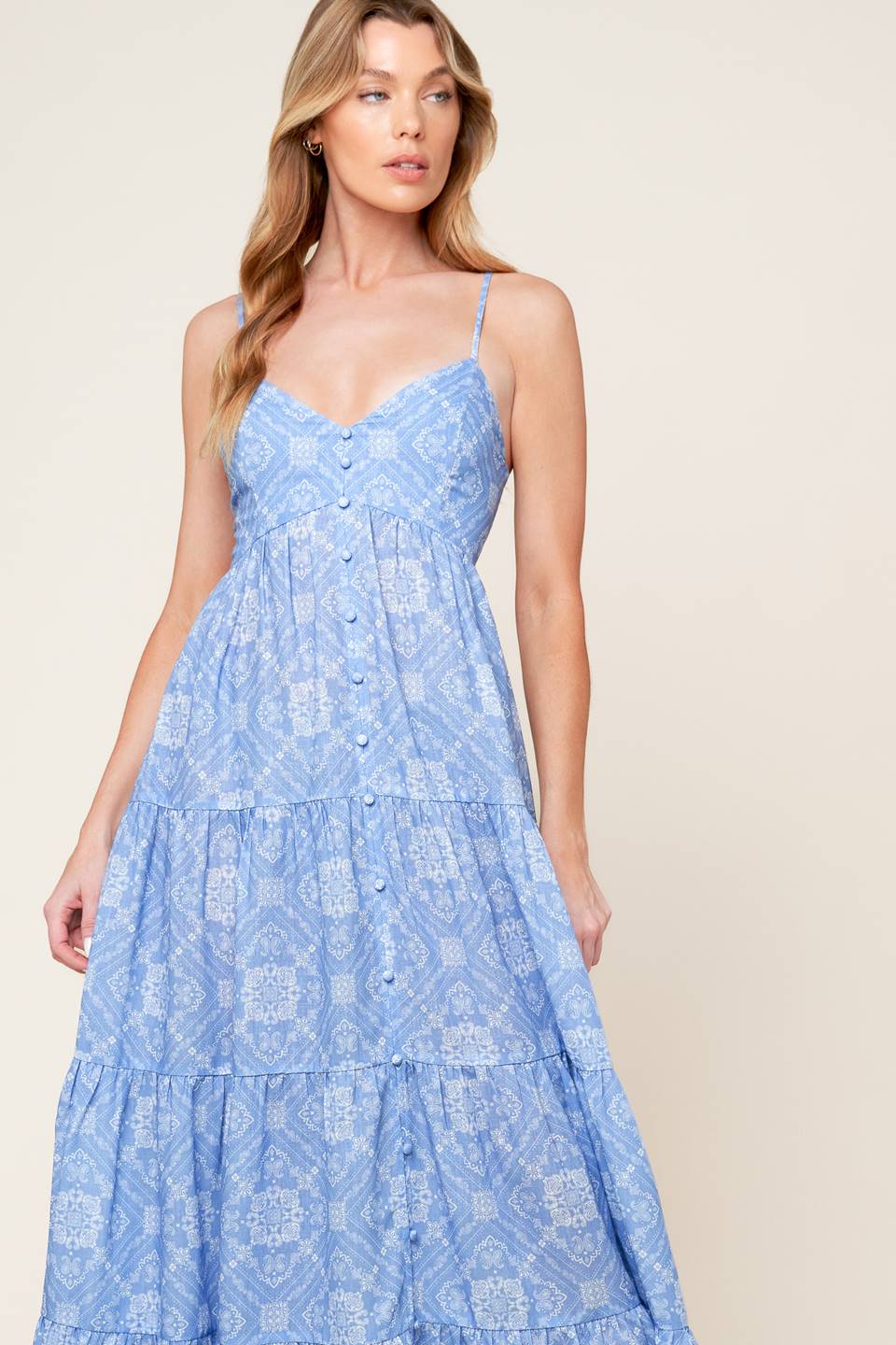HAZY DAYS WOVEN MAXI DRESS Flying Tomato