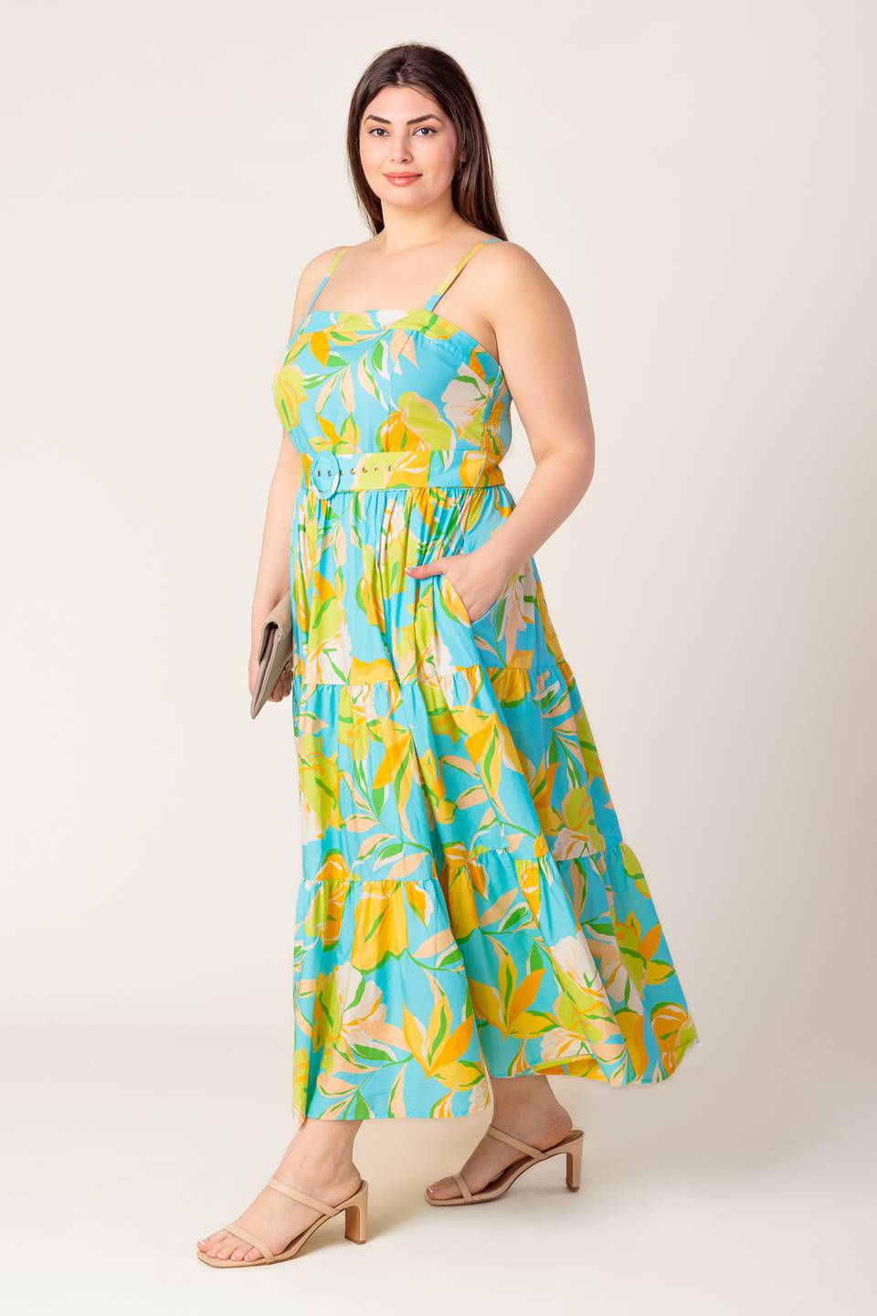 PERFECTION BOUND WOVEN MDI DRESS Flying Tomato