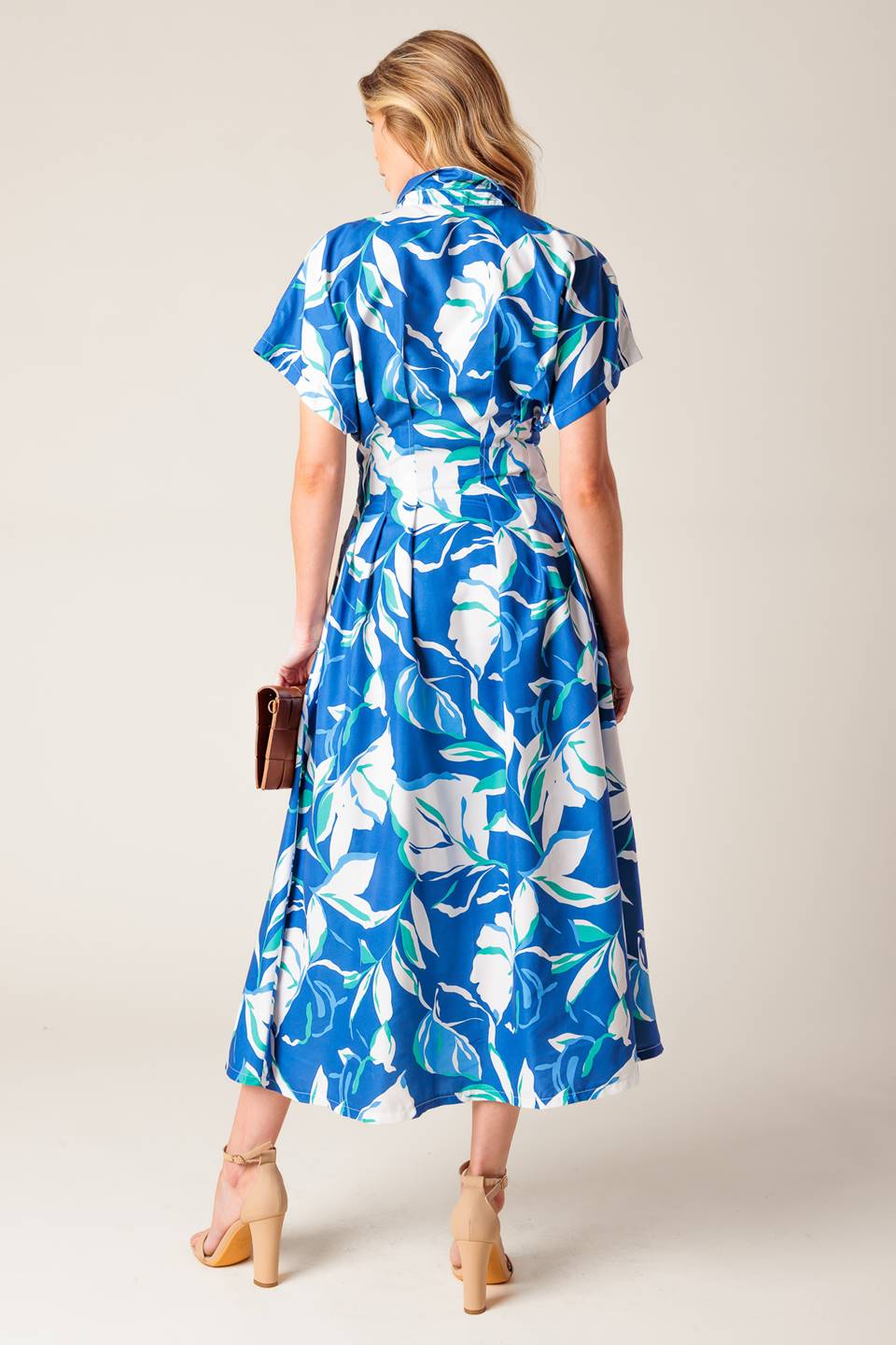 LOCAL ART SHOW WOVEN MIDI DRESS Flying Tomato