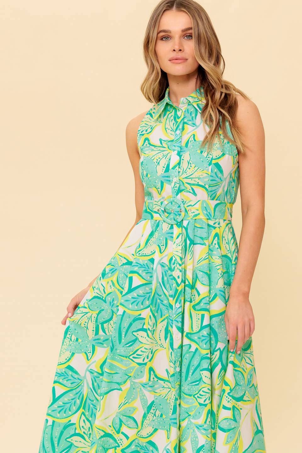 DAYS WITH YOU WOVEN MDI DRESS Flying Tomato