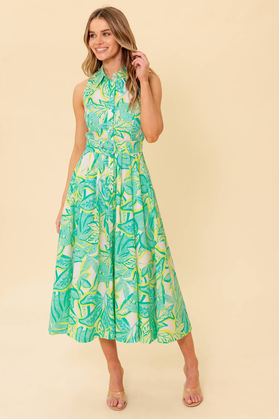 DAYS WITH YOU WOVEN MDI DRESS Flying Tomato