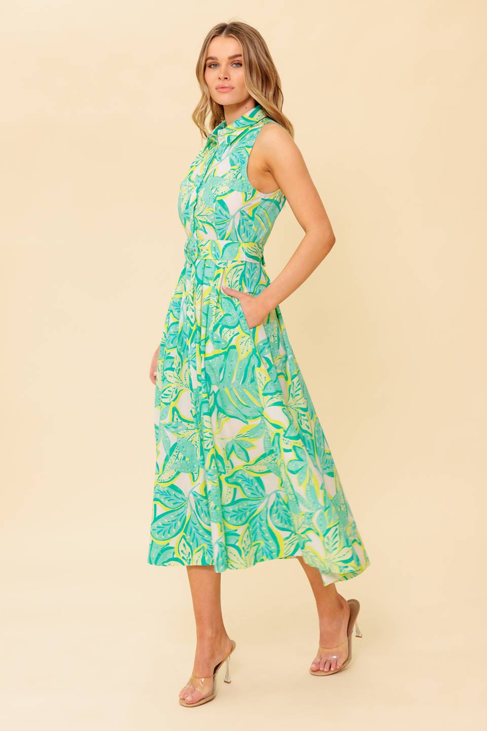 DAYS WITH YOU WOVEN MDI DRESS Flying Tomato