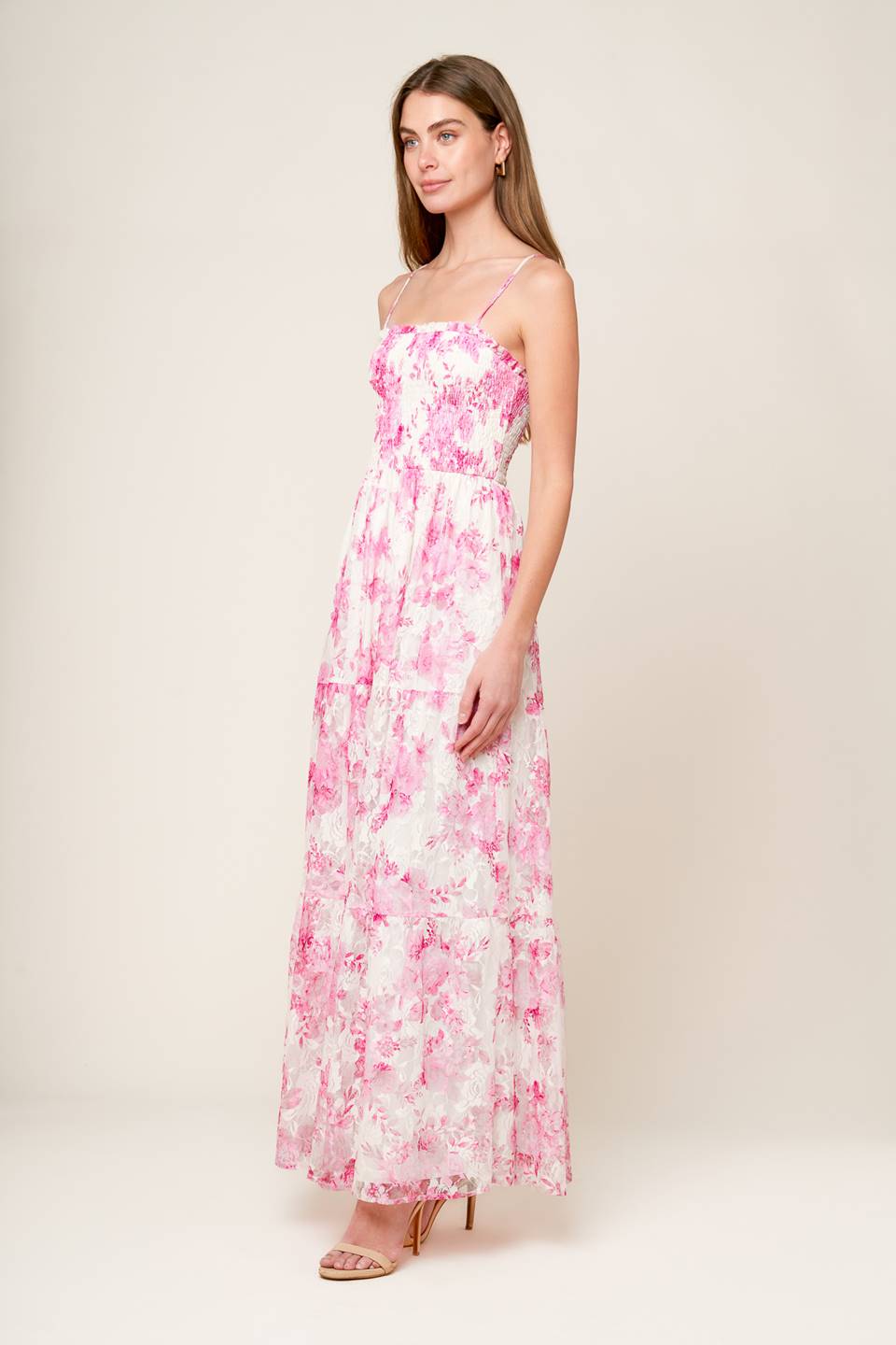 IN THIS MOMENT WOVEN LACE MAXI DRESS Flying Tomato