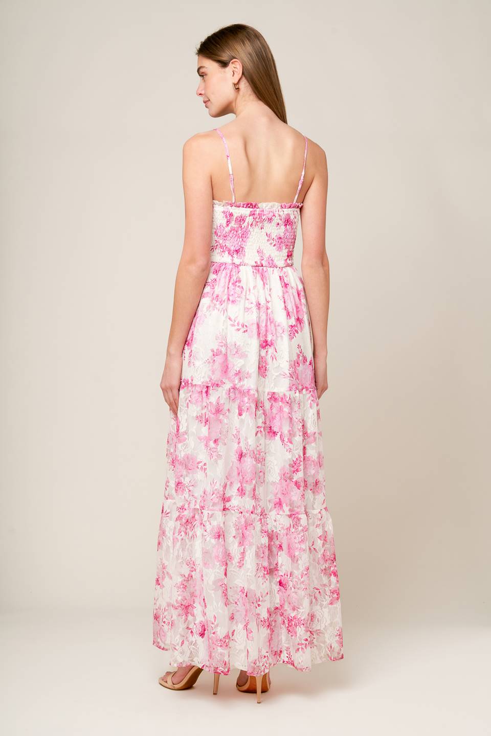 IN THIS MOMENT WOVEN LACE MAXI DRESS Flying Tomato