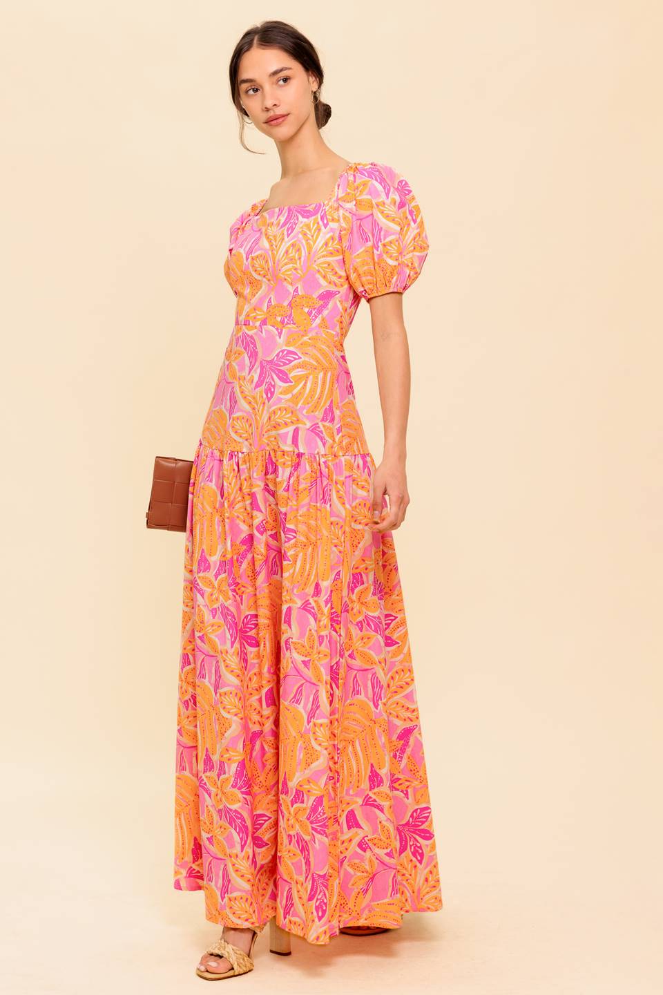 LITTLE LUXURIES WOVEN MAXI DRESS Flying Tomato