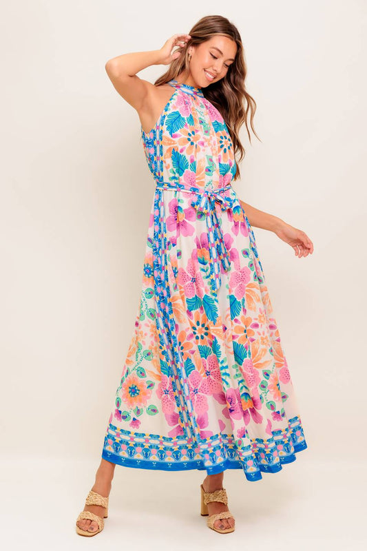 PATH TO GREATNESS WOVEN MAXI DRESS Flying Tomato