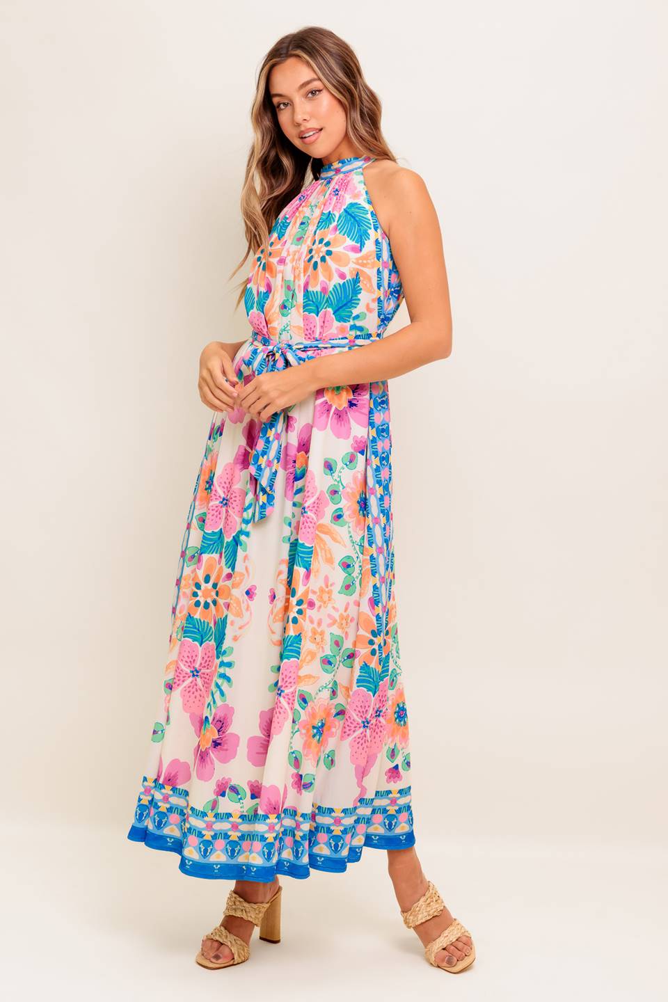 PATH TO GREATNESS WOVEN MAXI DRESS Flying Tomato